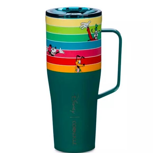 Disney Corkcicle Travel Mug - Mickey and Friends Stainless Character Tumbler NWT - Picture 2 of 4